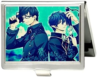 Blue Exorcist Ao No Exorcist Anime Custom Metal Business Card Case Holder Stainless Steel Name Card Holder Case