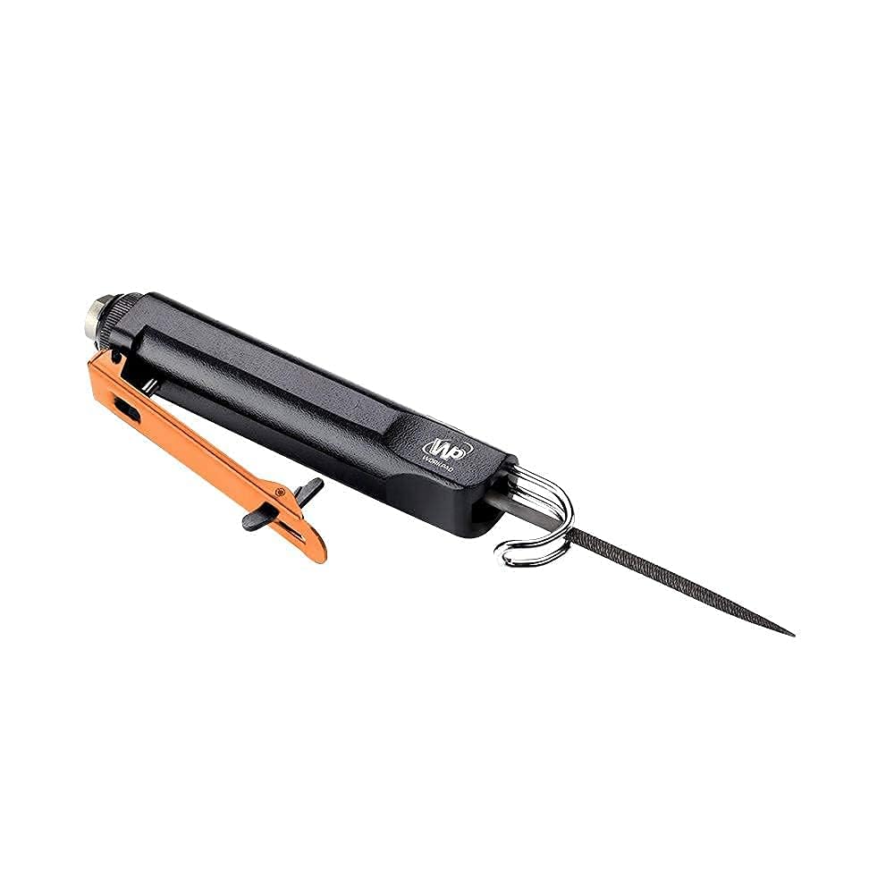 WorkPad Lima pneumatica multiuso，utensile pneumatico per smerigliare in lega di zinco, set di 15 (diversi tipi di lime, 24T e 32T).