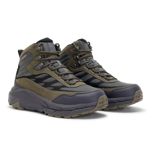 Image of Waterproof Hiking Shoes | Mid Ankle | Ripstop Fabric | Anti Skid Rubber Sole | ET1112