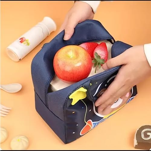 Bolsa Lancheira Térmica 3D Unissex Fitness Marmita Viagem Nécessaire DINO AMARELO: Leve e Estilosa,