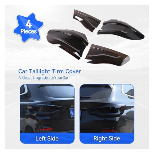 Protector de luz trasera antirayaduras para BMW X3 G01 e iX3 4