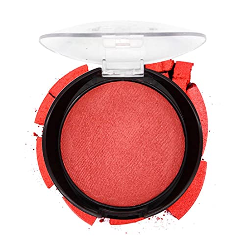 Image of FASHION COLOUR Waterproof Tera Cotta Blusher | Long Lasting, Lightweight Makeup Blusher for Face | Excellent Blending Powder | Creamy | 16g | Shade 10