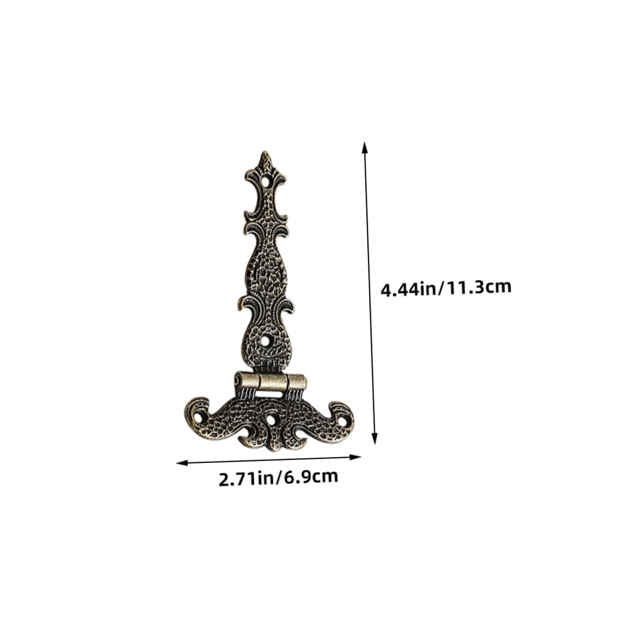 SHINEOFI 4 Set Cerniere In Metallo Per Scatole Cerniere Per Mobili Per Ante Di Mobili Da Cucina Retrò Per Ante Di Mobili Di Ricambio Per Per 6 pezzi*4