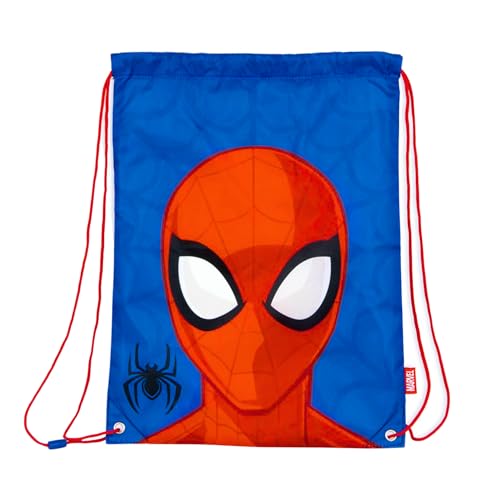 Marvel Spider-Man Mochila de ginásio, mochila de cordas, mala de bagagem, mochila de viagem infantil, presente para crianças e adolescentes, multicolorido