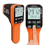 GOYERRNES Pyrometer, 30:1 Industrial Infrared Thermometer Gun, -58℉~2912℉ High Temp Waterproof Digital IR Laser Temperature Gauge with Type-C Port (NOT for Human)