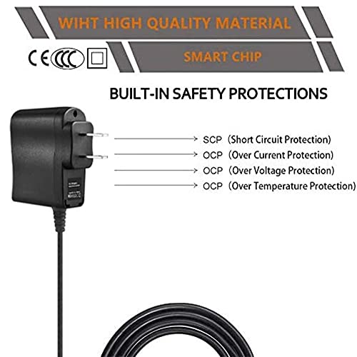 BestCH Global AC/DC Adapter for Artistic GelColor LED Light Lamp PRO 30 Colour Gloss L.E.D. PRO30 Gel Nail Polish Dryer Power Supply Cord Cable PS Wall Home Battery Charger Mains PSU