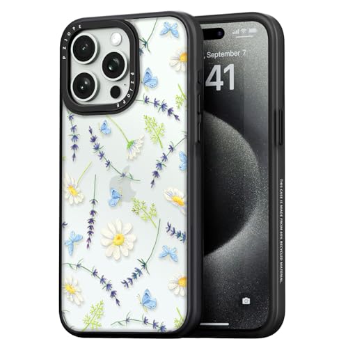 Coque iPhone 15 Pro Max Protection Transparente Jolie Esthétique Anti-Rayures
