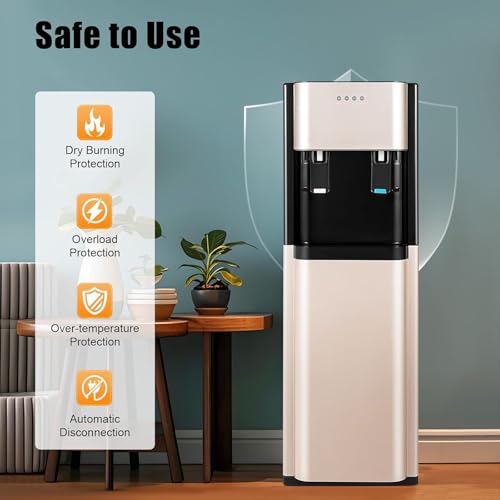 Refroidisseur d'eau de bureau et commerce compact format colonne verticale - 6