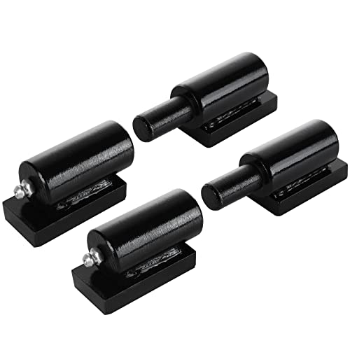 Dajave 5 Inch Heavy Duty Gate Hinges, 2 Pack Steel Barrel Gate Hinge For Swing Gate, Trailer Ramp Gate 450Lbs Capacity, Weld On Install #TOP29