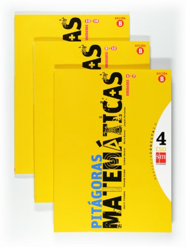 Matemáticas B, Pitágoras. 4 ESO. Conecta 2.0. Trimestres - Serrano Marugán, Esteban