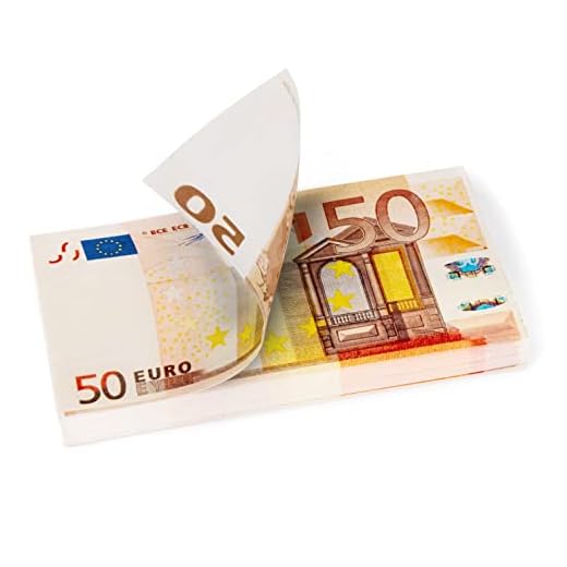 EIGHT4TWO® 100 x € 50 Dinero Juguete - Billetes de 50 Euros Falsos al 125% Dinero Real - Billetes Euros Falsos para Jugar - Fake Money - Billetes de Juguete no es Dinero Real (100x50€ - 125%)