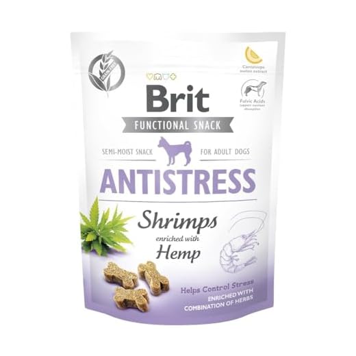BRIT Dog Functional Snack Antistress GAMBA 150GR