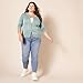 Amazon Essentials Women's Lightweight Crewneck Cardigan Sweater (Available in Plus Size), Sage Green Heather, Small