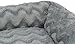 Trixie orthopädisches Hundebett Vital Loki 65 × 50 cm in grau - hochwertiges Hundekissen mit Memory Foam - Hundekorb für kleine Hunde - gelenkschonend und entlastend - 37931