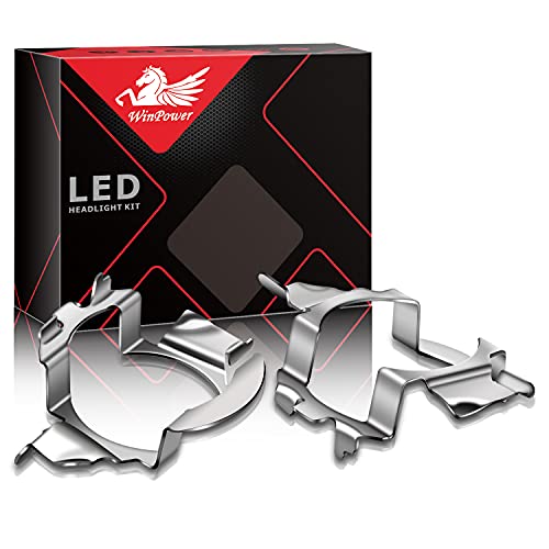 WinPower H7 LED Base d'ampoule clips Adaptateur Titulaire Soutien Prise Accessoires conversion Compatible avec la plupart des modèles...