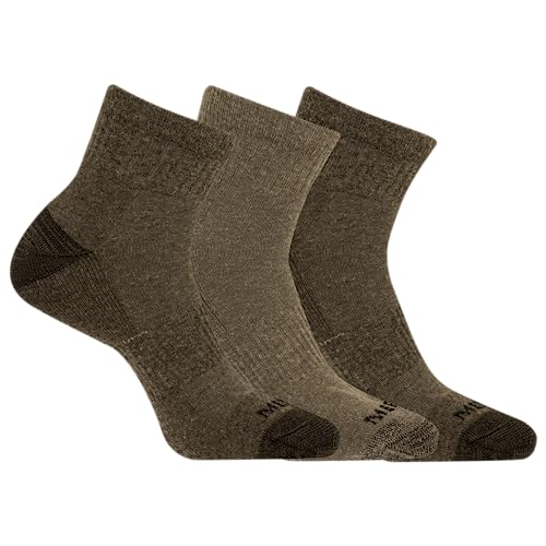 Image of Merrell Unisex Adult Wool Hiking Ankle Socks (6-Pairs)