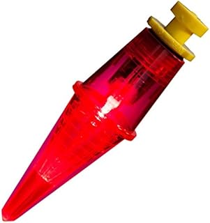 Bobby Lighted Fishing Float - 4-1/2-Inch –Red or Yellow