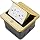 Vagueior Pop-Up Floor Box Kit, Waterproof Electrical Outlet Cover Box, Hidden 4.8A USB & 20A Tamper-Resistant Receptacle Outlet with Slow Elastic Damping, ETL Certified, Bronze