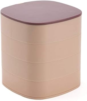 Rotating Earring Jewelry Storage Box Rack, Jewelry Ear Clip Package Multi-layer Box
