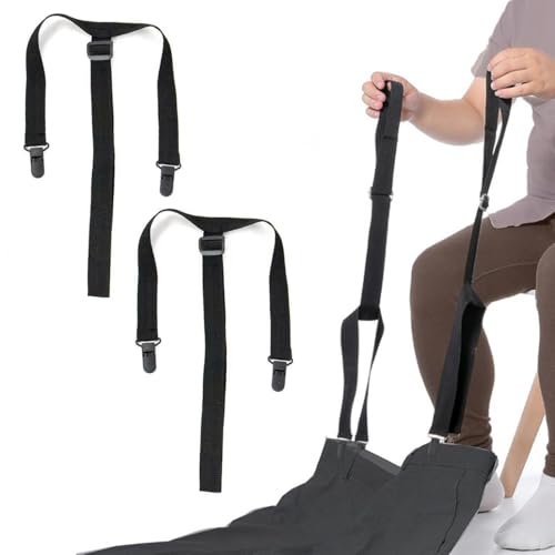 Tovyzalg Adjustable Clip & Pull Dressing Aid for Elderly, Disabled