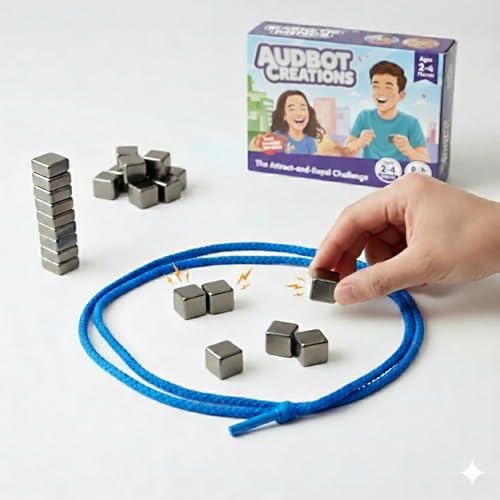 Image of 24pcs. Magnet Game for Kids | Magnetic Strategy Game | All Ages Board Game for Travel & Home | Indoor Games for Kids Age 10 to 15