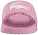 Lacoste Unisex-Child Infant's Serve Slide, Pink/White, 5