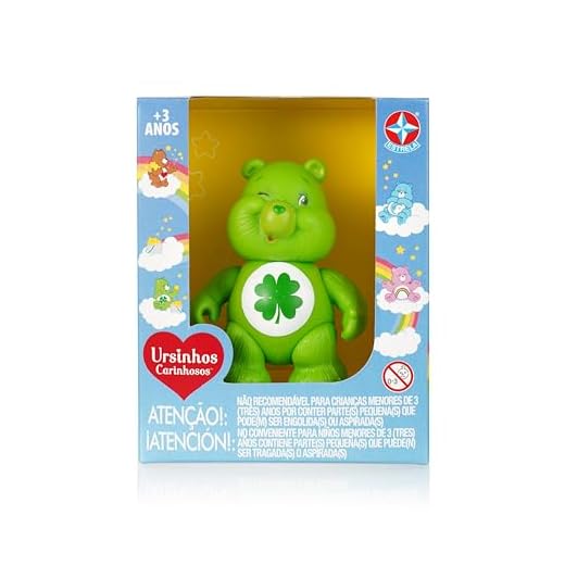 Boneco Ursinhos Carinhosos Boa Sorte, Verde, Brinquedos Estrela