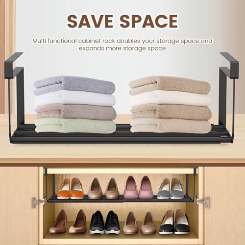 Support réglable de rangement pour étagère à chaussures suspendue