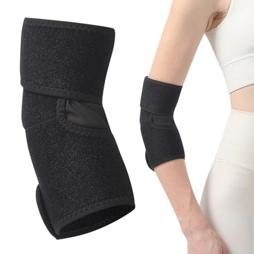 ITCGOB Codera Epicondilitis Hombre y Mujer para Codo de Tenista y Golfista, Cinta Ajustable con Compresión para Tendinitis, Soporte Transpirable para Gym, Padel y Alivio del Dolor de Articulaciones