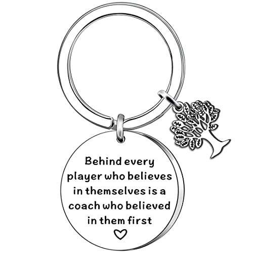 Thank You Coach Gift Coach Appreciation Gifts for Men Women Coach Birthday Christmas Gifts, Silver, One Size, Unisex