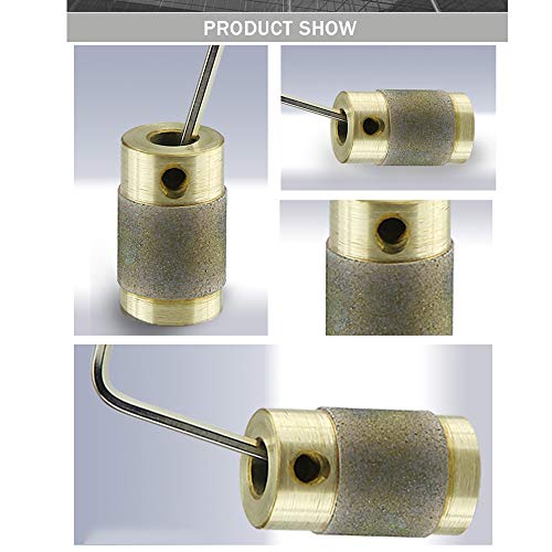 3/4" Standard Fine Diamond Grinder Bits Diamond Grinding Wheel Stained Ceramic Glass Abrasive Tool For Inland Gryphon Delphiglass Glastar Glass Grinder (Mcb34)… #TOP2