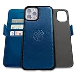 Dreem Fibonacci 2-in-1 Wallet Case for Apple iPhone 13 Pro Max - Luxury Vegan Leather, Magnetic Deta