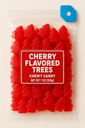 Dulces suaves sabor cereza en bolsa de 7.1 oz miniatura 1
