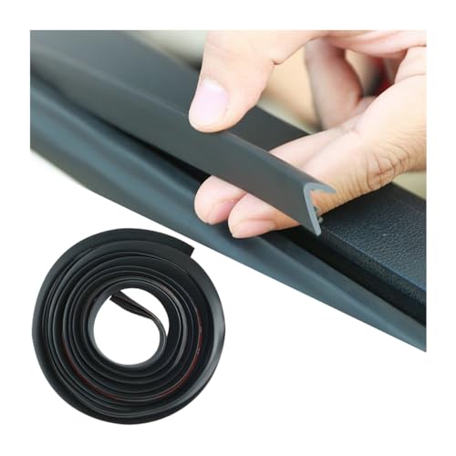 CGEAMDY Protector Puerta Coche, Protector De Borde Demarco De Puerta De Coche U Forma, 5 Metros Protector Puerta Coche Sin Pegamento, Borde Sello Protección Para Los Coches, Barcos, Vehículos