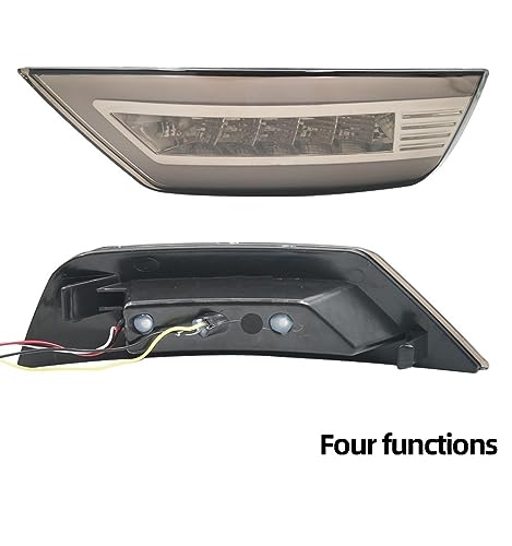 Lámpara antiniebla trasera Ford Focus MK2 Focus Hatchback 2 piezas 5