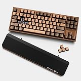 Hexgears X3 TKL 2.4ghz Wireless Mechanical Keyboard with Red Kailh Box Switches, Lava Chocolate Tenk