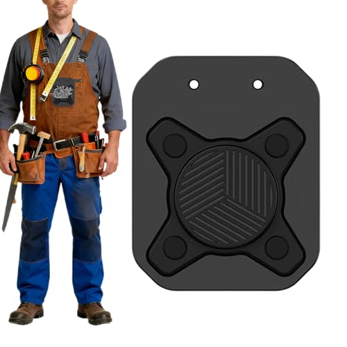 Portautensili con clip magnetica per cintura, fondina magnetica per organizer per utensili, chiave antiscivolo e clip per attrezzi, materiale in acciaio resistente, ideale per pinze, cacciaviti, marte