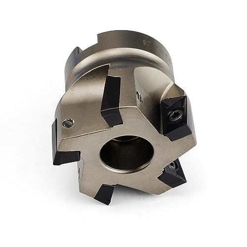 Image of 90 Degree Square Shoulder Indexable Face Mill with 5 Pcs APKT1604 Carbide Inserts, 2 inch Cutting Diameter, 1.75 inch Overall Length, 5 Flutes