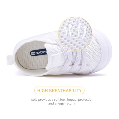 Image of BMCiTYBM Baby Sneakers Girls Boys Lightweight Breathable Mesh First Walkers Shoes 6-24 Months