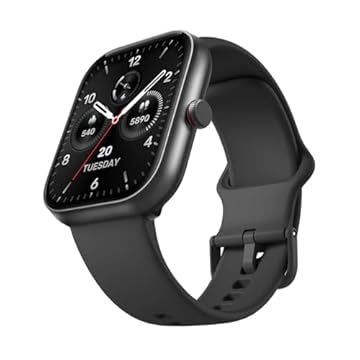 Bettdow SmartWatch, relogio smartwatch com 1.91" Ecrã tátil e Alexa, à prova d'água IP68, relogio smartwatch feminino e masculino com 100+ Modos Esportivos Faz e Recebe Ligações(preto)