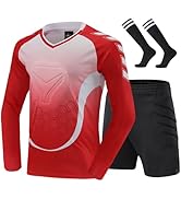 Amazon.com : GEF1573ANTU Kids Soccer Goalie Jersey and