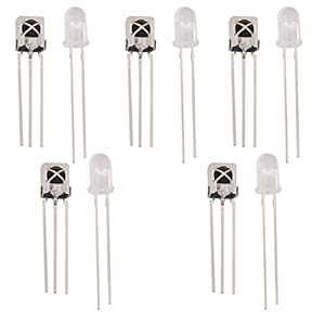 B Blesiya Universele afstandsbedieningsmodule, 5-voudig, transmissiebuizen voor infrarood ontvanger.