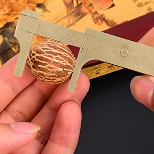 Calibrador Vernier de Latón 80 mm para Joyas miniatura 4