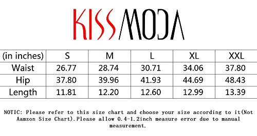 Kissmoda Denim Shorts For Women Frayed Raw Hem Ripped Jeans Retro Mom Short #TOP3