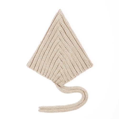 Image of Wool Knitting Baby boy Gril elf hat Kids Handmade Bonnet Newborn Knit Beanie hat