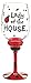 Burton and Burton SS-BNB-9720221 Lady Of The House Wine Glass Decor, 9 1/2&Quoth with 2 3/4" Opening, Multicolor