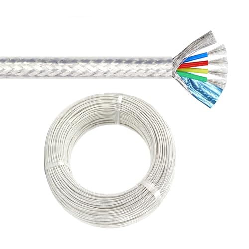 Câble blindé FEP 20 AWG résistant à la chaleur pour éviter les pannes de signal CNC