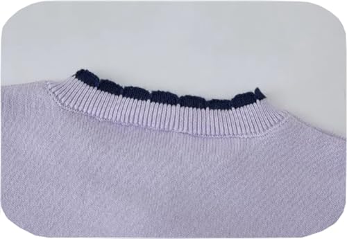 Cartoon Girls Crewneck Cardigan Sweaters Long Sleeve Open Front Knit Cardigans Button Knitted School Uniform Sweater4