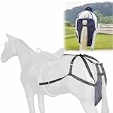 Spécifications : Taille S pour une hauteur au garrot de 60 à 90 cm ; Taille M pour une hauteur au garrot de 90 à 130 cm ; Taille L pour une hauteur au garrot supérieure à 130 cm.