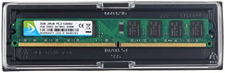 DUOMEIQI 8GB Kit (4 X 2GB) 2RX8 DDR2 667MHz DIMM PC2-5300U PC2-5300 PC2-5400 CL5 1.8v 240 PIN 5300U Non-ECC Unbuffered Desktop Memory RAM Module Compatible with Intel AMD System
